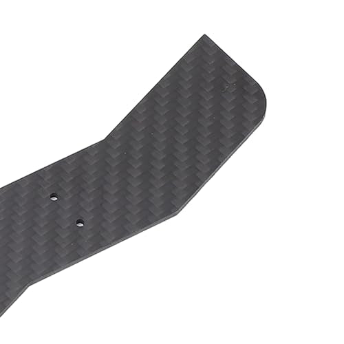 Carbon Fiber RC Car Tail Wing, Universal Rear Spoiler for 1/10 Scale RC Cars, Lightweight High - Strength Rear Wing with Brackets for TT02 XV01 PTG2 Drift Racing