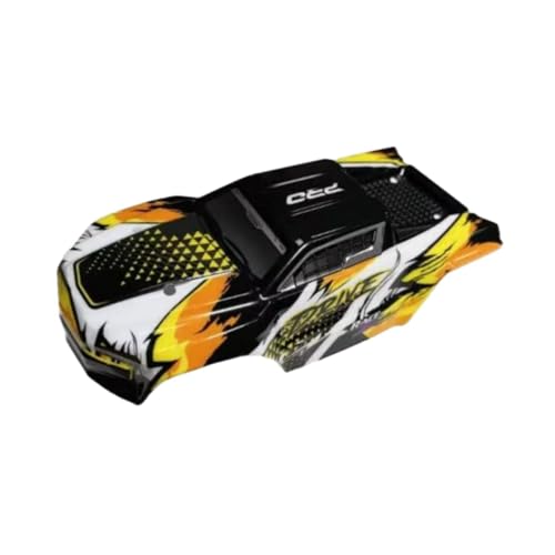 1/16 RC Car Shell Body RC Trucks Body Shell Accessories Update Parts for 16101 16102, Yellow - color: Yellow