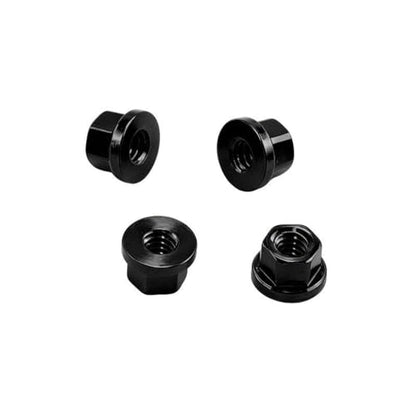 4PCS Aluminum Alloy Wheel Rim M2 Nuts RC Upgrade Parts for AXIAL 1/30 SCX30 Ford Bronco Jeep K10 RC Climbing Car (Black) - color: Black