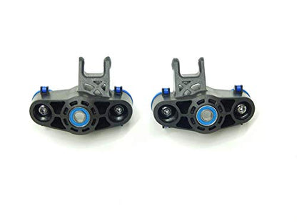T-Maxx E-maxx 3.3 Front / Rear Steering Knuckles Axle Carriers w/ Bearings