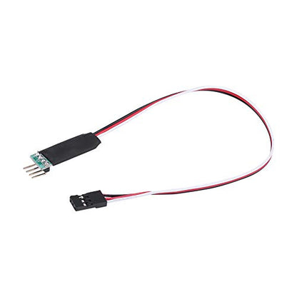 RC Light Switch System Extension Cable RC LED Light Control Wire Switch Cable 190mm Controls 2 Sets of LED with 3rd Channel Button for All car