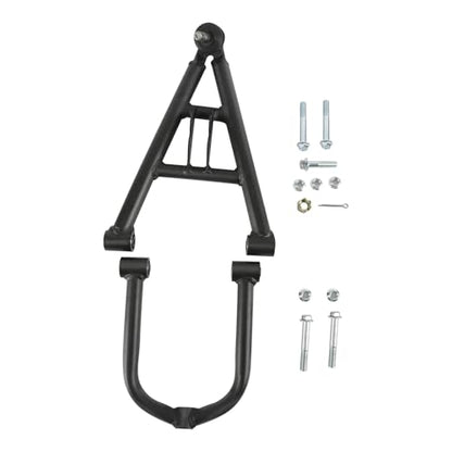 Heavy Duty ATV Front A Arm Suspension Kit Upper Lower Swing Arm Set 200mm 300mm Steel Replacement for 125cc-250cc Go Kart Quad Buggy 4 Wheeler Off Road Front Suspension Arms
