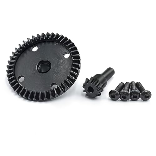 Carbon Steel Diff Gear 43T 10T Gearbox Differential Gears for Arrma | 1/8 Kraton/Notorious/Outcast/Talion 6S BLX /Typhon6S TLR 1/7 Fireteam/Mojave 6S BLX 4WD
