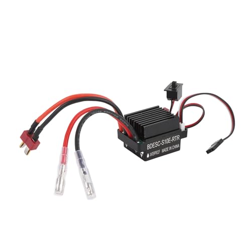 RC Brushed Motor ESC Set, 550 Brushed Motor with 30% Longer Armature High Torsion Water Built in Cooling Fan, for 1/10 Scale RC Crawler Car (35T) - size: 35T
