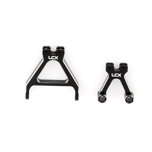 LCX Racing 1/24th RC Crawler Car CNC Aluminum Front Rear Body Post Mount for Axial AX24 XC-1, Upgrades Parts Accessories