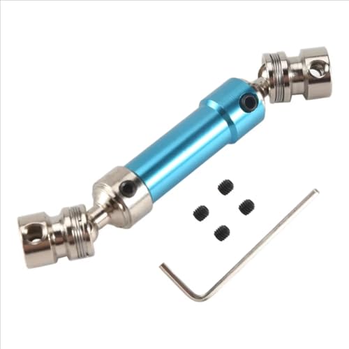 RC Car Drive Shafts Compatible with Wltoys 12428 12423 1/12 Rc Short Course for Desert for Buggy Off Car Parts 1Pcs Metal Rear Center Drive Shaft Cvd