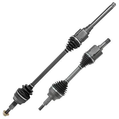 Detroit Axle - AWD 2pc Front CV Axles for 2011-2021 Jeep Grand Cherokee | 2011-2025 Dodge Durango, CV Axle Shafts Assembly 2012 2013 2014 2015 2016 2017 2018 2019 2020 Replacement - size: R-2X2500317/Pair