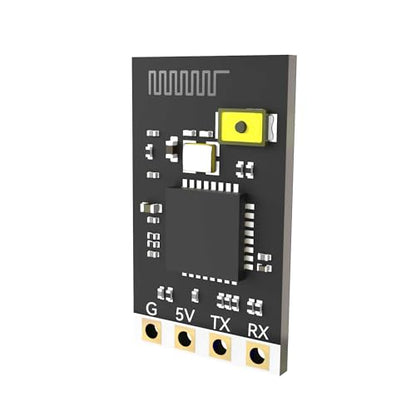 SkyGuy ELRS FPV Receiver - 2.4ghz ExpressLRS Nano Receiver Drone RX Module with 78mm UFL T Antenna for FPV Drone Tiny Whoop Fixed-wing RC Plane