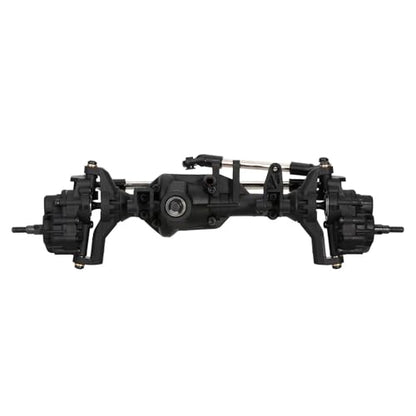 RC Vehicle Axles Compatible with TRX-4 1/10 RC Crawler Car Upgrade Parts RC Car Front Rear Axle Set Upgrade Parts Front Rear Portal Axle Assembly(Color:Front Axle) - color: Front Axle