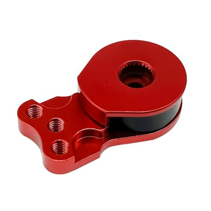 Aluminum 25T Servo Saver 3 Holes Adjustable Hi-Torque Servo Horn Compatible with 1/8 1/10 RC Car Crawler SCX10 Boat Capra TRX4 TRX6 RC Boat Parts