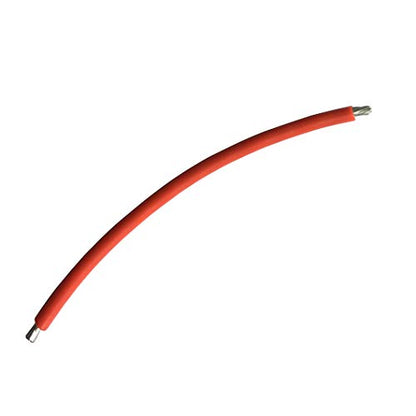 10cm 14 Gauge Red & Black 14AWG Flexible Silicone Wire Ends Tinned (10pcs Black + 10pcs Red) for RC Airplane Quadcopter Lipo Battery ESC DIY (Pack of 20)