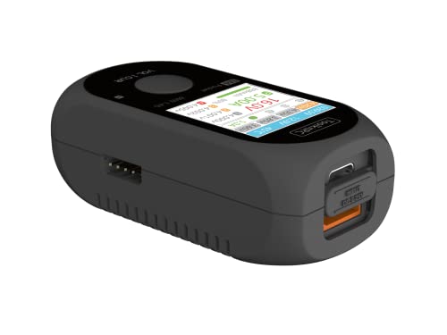 ToolkitRC M4 Pocket 80W 5A Mini Smart Compact Charger Built-in USB-C XT30 XT60 Output Quick Charger for 1-4S Lipo LiHv Life Battery