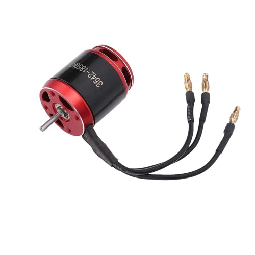 Keenso Brushless Motor Combo, Metal RC Crawler ESC Motor Set 1850KV 80A for Axial SCX10 High Performance Trail Use