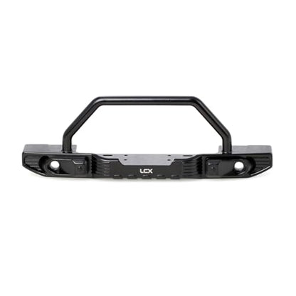 LCX Racing 1/10th RC Crawler Car CNC Machined Aluminum Alloy Front Bumper for RC Car Axial SCX10 III SCX10.3 AXI03007, Upgrades Parts Accessories