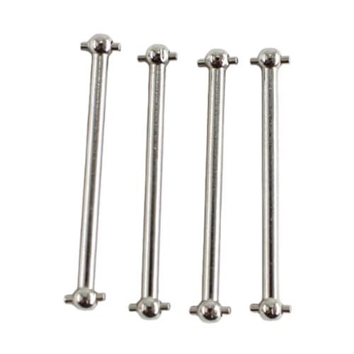 kowaku 4 Pieces RC Car Metal Dog Bone Shaft Spare Parts Remote Control Car Dogbones Accessory for Wltoys 244016 1:24 Scale RC