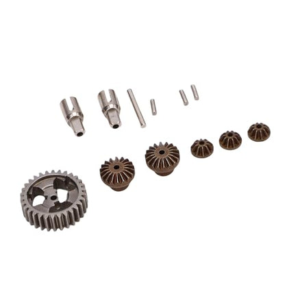 Metal RC Differential Gear Set, Sturdy Structure, Enhanced Handling, Acceleration Boost, Upgraded Differential Assembly,
