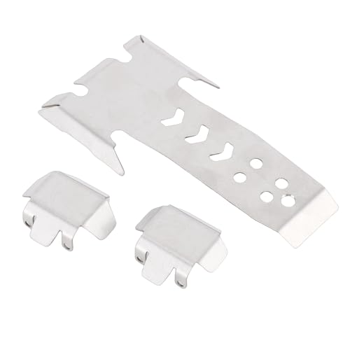 RC Chassis Armor Set Fit for VS4-10 Phoenix 1/10 RC Crawler Upgrades Parts with RC Front Rear Axle Protector Skid Plate