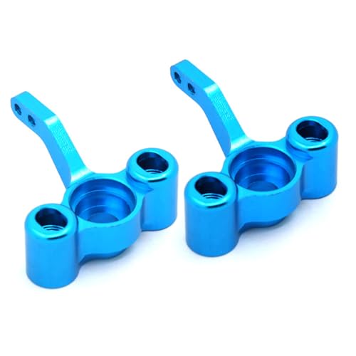 Aluminum Front Steering Cup RC Upgraded Parts for HSP 1/10 94122 94188 94144 94155 94177 RC Car, Blue - color: Blue Front Steering Cup