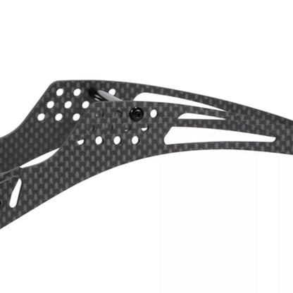 RC Chassis Kit Frame Girder LCG Carbon Fiber for 1/10 RC Rock Crawle,Lightweight Thickened Cheater Rigs Frame Rails for 1/10 RC Rock Crawler Axial SCX10