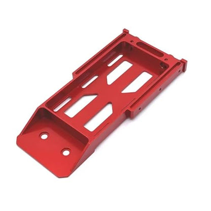 Rc Crawler Bumper Compatible with MN128 MN86 MN86S MN86K MN86KS Metal Battery Tray Rear Bumper Mount 1/12 RC Crawler Car Upgrade Parts