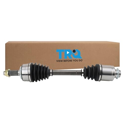 TRQ Front Passenger Side CV Axle Assembly Compatible with 08-12 Honda Accord EX-L 2.4L Automatic 08-12 Accord EX 2.4L Automatic 13-14 Manual 10-14 Acura TSX Base Model - style: CSA72805