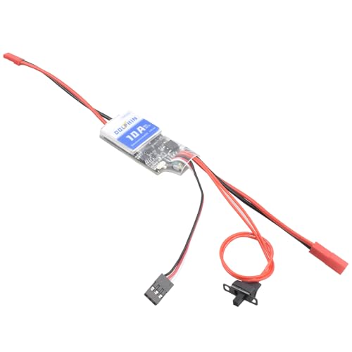 10A Brushed Bidirectional ESC for 130/180 Motor RC Car Boat Tank 2S-4S