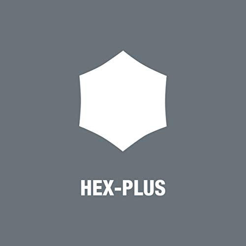 WERA 05118066001 2054 Screwdriver for Hexagon Socket Screws for Electronic Applications, 1.5 x 60 mm - size: One Size