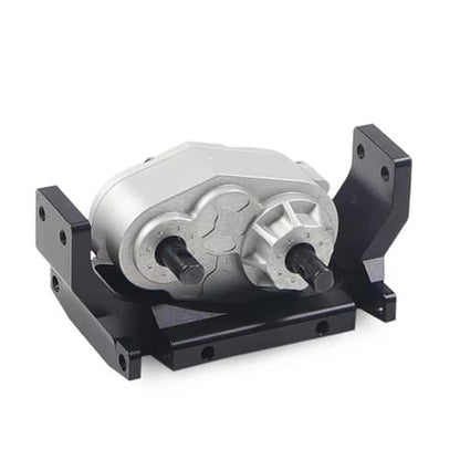 RC Car Assortment for Axial for SCX10 D90 1/10 RC Crawler Metal Transfer Case Gearbox with 72MM Mount Plate Upgrade Parts
