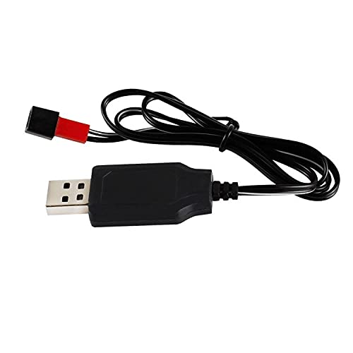 Replacement Part For 3.2V 4.8V 6V 7.2V 9.6V SM-2P KET-2P JST 250Mah USB Ni-Cd/Ni-Mh Battery Charger Charge Cable For RC Car Spare Parts - (Color: 7.2V SM-2P) - color: 7.2V SM-2P