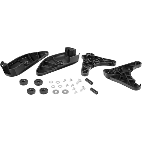 Motor Ramp & Skid Plate Kit For Minn Kota Terrova & Riptide Terrova 112 lb Thrust 4-1/2" Motors BT 2017 & Newer Models - Left and Right - Ramp + Skid Plate Rebuild Kit