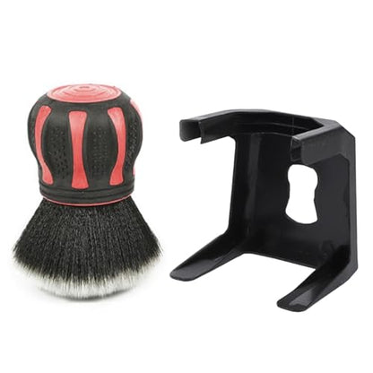 Car Detailing Brush, Ultra Soft Bristles XL Synthetic Brush Car Beauty Tools with Storage Rack, Auto Interior Cleaning Tool for Dashboard, Vents, Covers Large Area Inside and Outside Vehicles (Red) - color: Red