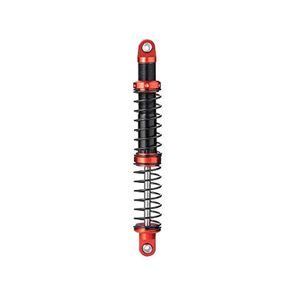 Que-T 4pcs Metal Shock Absorber Damper for 1/10 RC Crawler Car SCX10 D90 TRX4 TRX6 (105mm) - size: 105mm