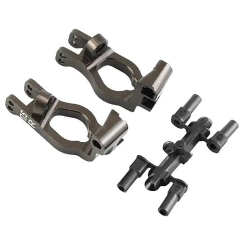 RC Cars Crawler Parts Compatible with Kyosho MP9 MP10 1/8 RC Car Upgrade Parts Accessories 2pcs Metal 17.5 Degrees C-Hub Carrier Caster Block IFW474