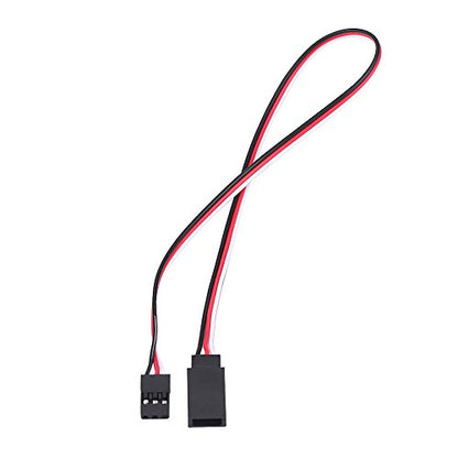 HUIOP Silicone Jacket Servo Extension Cables, 5Pcs Set for JR/FUTABA RC Accessory, Male to Female Connectors