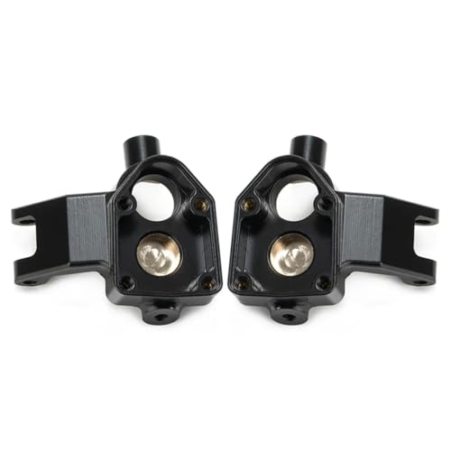 for Capra for Buggy for Axial UTB18 1/18 Upgrade Black Brass Weights Axle Portal Cover Steering C-Hub for Unlimited Trail RC Crawler RC Car Parts(Portal Box Front) - size: Portal Box Front