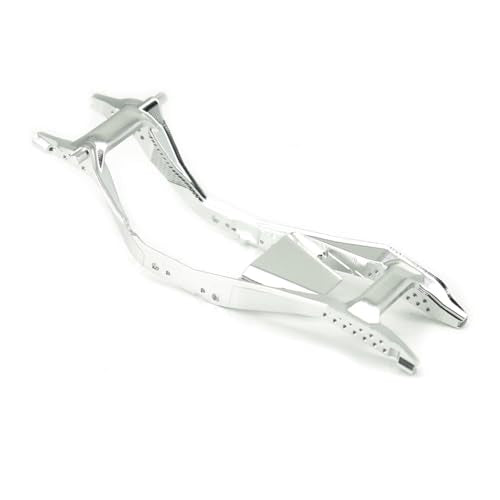 Aluminum Chassis Kit for Axial SCX30, 1/30 Scale RC Crawler Upgrade Parts, Black (Silver) - color: Silver