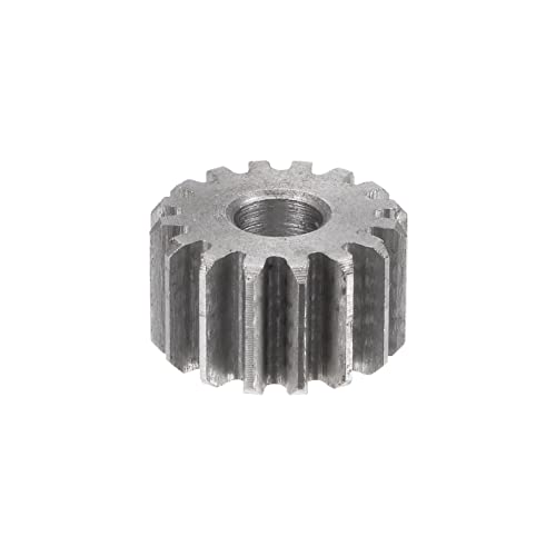 HARFINGTON Straight Spur Gear 6mm Bore 16T Mod-1 Hardened 45# Steel Spur Diff Differential Motor Gear RC Car Replacement Parts - style: 16T
