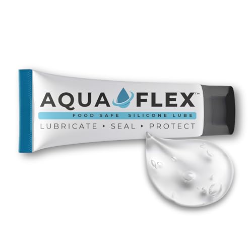 Beaver Island Aqua Flex Silicone Grease, NSF Registered Food-Grade, 50g | Lubricates & Protects O-Rings, Gaskets & Seals; for Pool & Spa Equipment; Multi-Purpose; Long-Lasting; Scuba & Dive Gear
