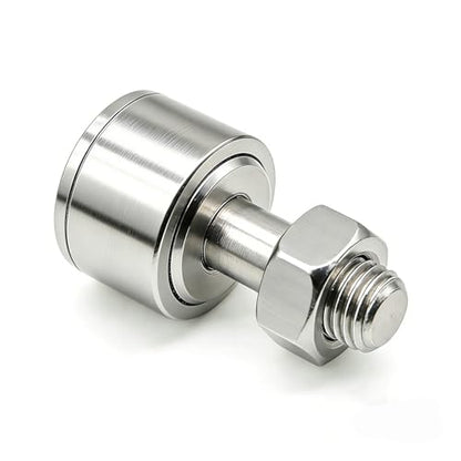 1Pcs CF4 SUS304 Stainless Steel Cam Follower Bearing KR12 Curve Roller Bearing M4X12X20 mm - size: M4X12X20