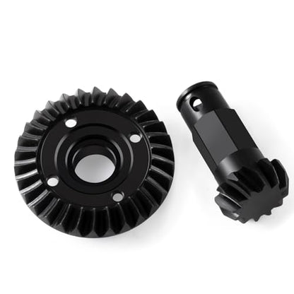 Steel Front and Rear Differential Gear Set for ARRMA 1/18 Granite GROM/Typhon GROM 1/14 Mini Mojave GROM 1/12 Losi NASCAR AWD RC Car Upgrade