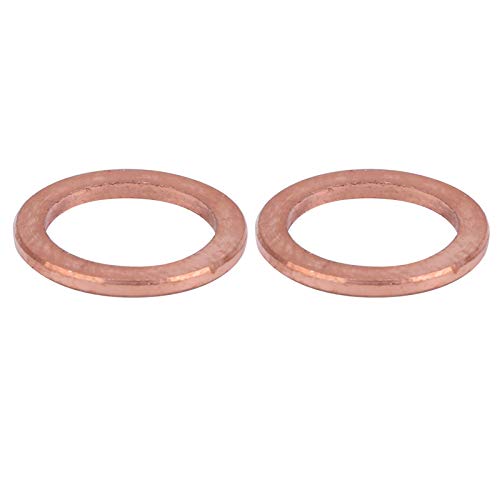 2Pcs Hot Glow Plug, Silver N4 Spark Nitro Engine Parts Replace N4 Spark Medium Hot Nitro Engine Parts for Redcat HPI HSP Oil Powered Model Car RC Accessories with 2 Gasket
