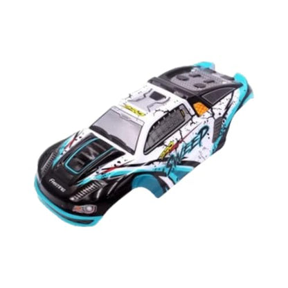 RC Body Shell 1/16 RC Car Body Shell Cover Upgrade Part RC Car Replace Parts Painted Body Shell DIY Accessory Lightweight Suitable for 16101 16102, Green - color: Green