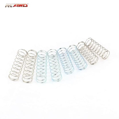 RCAWD 2 Set Front Rear Shock Spring for Losi 1/16 Mini-B 1/18 Mini-T Series Upgrades Part