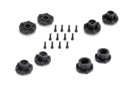 1/10 2.8 ST Belted Tires with Multi Hex Wheels (4) FITS Traxxas Stampede/Rustler/Arrma Granite/senton/Big Rock/Pro-Line (Super Sonic)