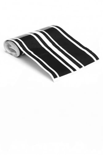 2 PCS Racing Stripes for Cars Decals, Vinyl Stripes Car Hood Wraps, Decoration Sticker Accessories for Bumper and Automotive Body Side, Universal for Most Cars, SUVs, Trucks (Black)