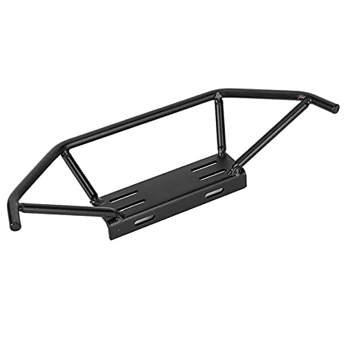 Metal RC Bumper, Durable Front Rear Protection 1/10 Scale Crawler Parts for Off-Road RC Enthusiasts and Hobbyists