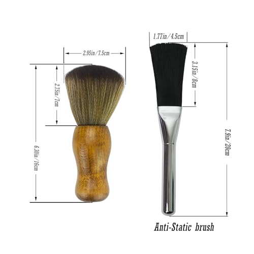 GiantBee Statue Cleaning Kit, Anti-Static Brush, Professional Model Cleaning Brush, Soft Cleaning Kit, Model Dusting Brush for Statues, Collectible Figurine Cleaning Kit