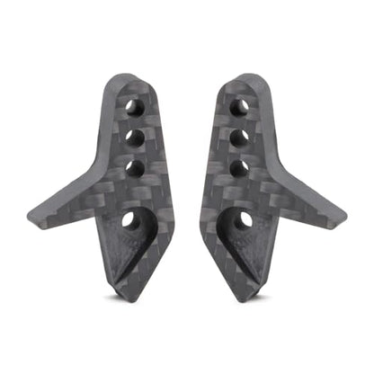 Single/Dual Carbon Rear Upper Link Riser for RC Crawler Axial 1/10 Capra F9 Portal Axle Anti Squat Upgrade Parts (Dual Riser) - color: Dual Riser