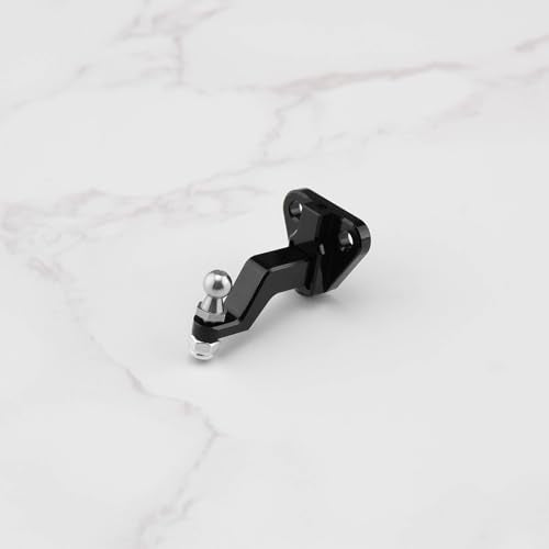 1 Set Aluminum Towing Trailer Hitch Shackle Hook Compatible with TRX4M TRX4-M 1/18 Defender RC Trailer Drop Hitch Crawler for RC Car Upgrade