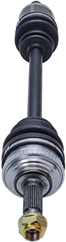 Detroit Axle - Front 2pc CV Axles for 98-02 Honda Accord, 01-03 CL, 99-03 | TL, 2 CV Axle Shafts Assembly 1998 1999 2000 2001 2002 2003 Replacement - size: 2X3701232-NEW/Pair
